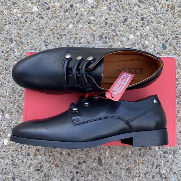 Pikolinos Royal Leather Shoe oxford loafer Women's - Picture 3 of 9